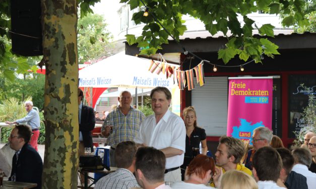 Beste Stimmung im Wasserbahnhof