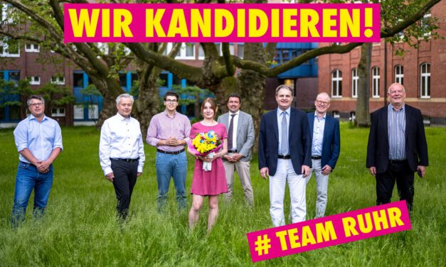 Das Team Ruhr für die Landtagswahl