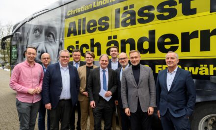 Gelungener Wahlkampfauftakt der FDP Ruhr mit Christian Lindner