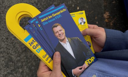 FDP Ruhr beim landesweiten Aktionstag der FDP NRW